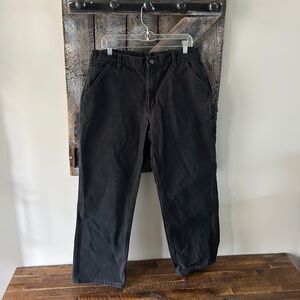 Men's Carhartt Black Carpenter Pants